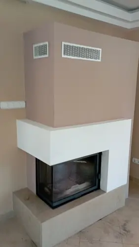 modern kandallók építése